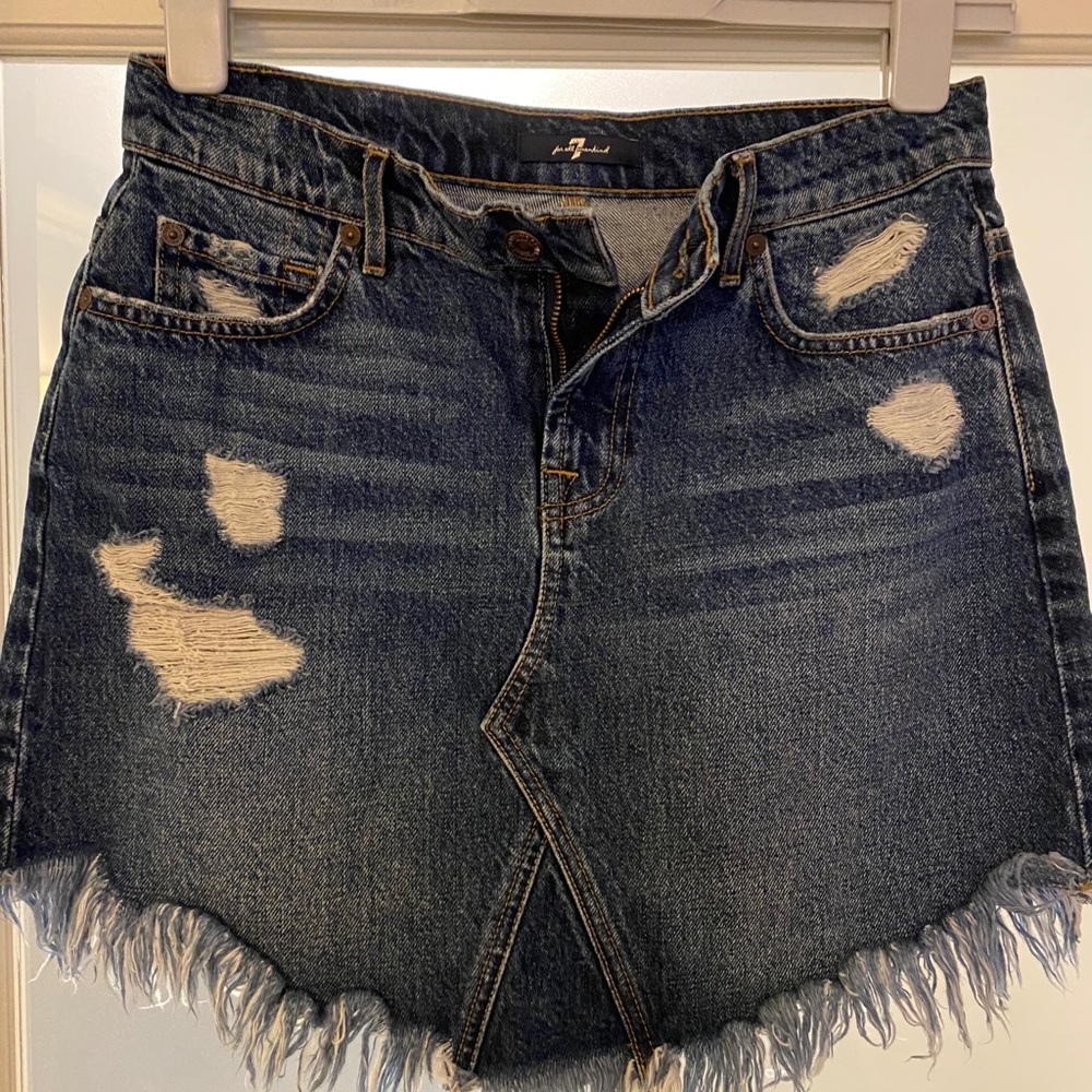 Jean skirt